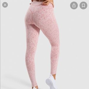 Gymshark Fleur Texture Legging